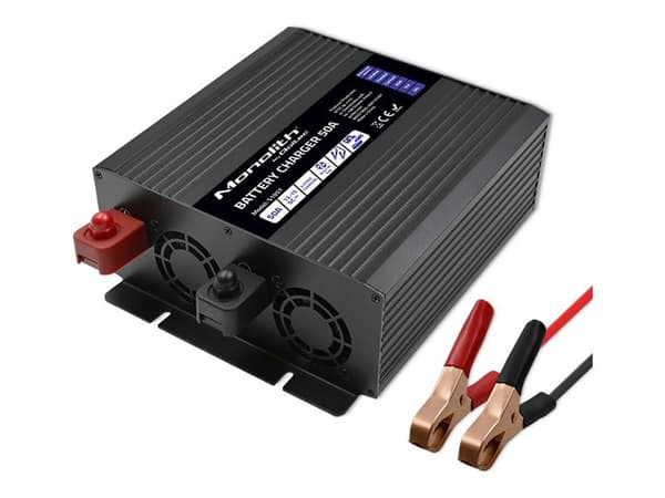 Qoltec Monolith 51957 - Batterilader - 12V - AC 180-260 V