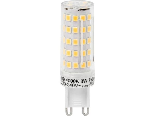 Ledline Light Bulb|LED LINE|Power consumption 8 Watts|Luminous flux 750 Lumen|4000 K|220-240 AC|Beam angle 270 degrees|247910