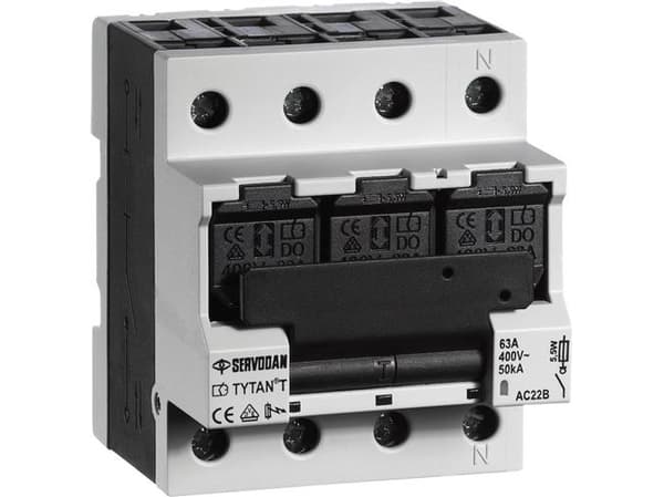 Ryhmäkytkin Tytan T 3P+N - 2-63Amp 61-024