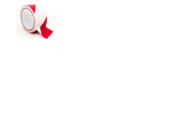 Haushalt Adhesive Tape 5Cmx33m Red White