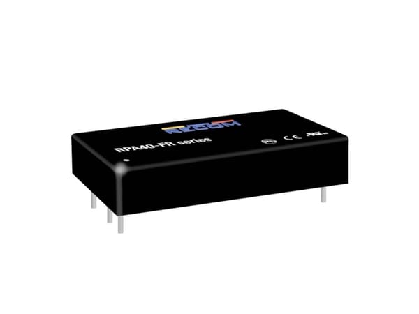 RECOM RPA40-11012SFR DC/DC bilväxelriktare 110 V 12 V 3,333 A 40 W Antal utgångar: 1 x Innehåll 1 st