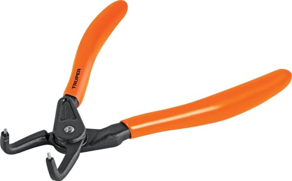 Tang for å komprimere indre ringer, buet, 170 mm Truper®