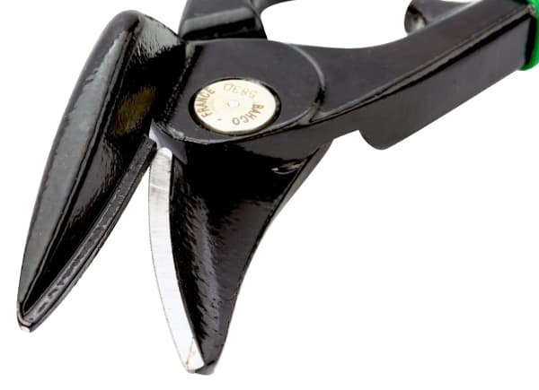 Bahco plåtsax 280 mm h knutet - 583d sb grön