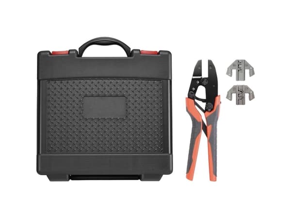 TOOLCRAFT PZ-501 1647552 Crimp-sæt Inkl. crimpsortiment med kuffert
