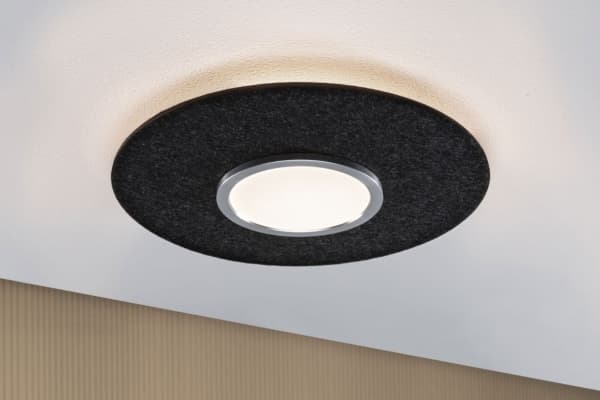 Paulmann Tulga, 1 ampuller, LED, 2700 K, 2000 lm, IP20, Antrasitt