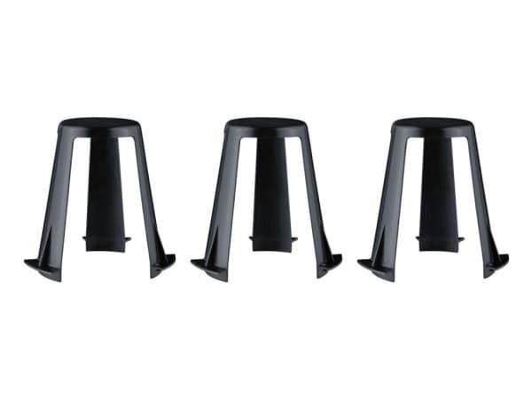 Paulmann 92399, Spacers, Svart, Plast, Universal, IP20, Utomhus