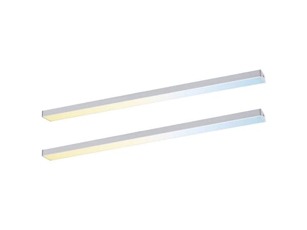 Paulmann Inline LED-nedbygningslampe-udvidelsessæt 4 W Varmhvid Krom (mat)