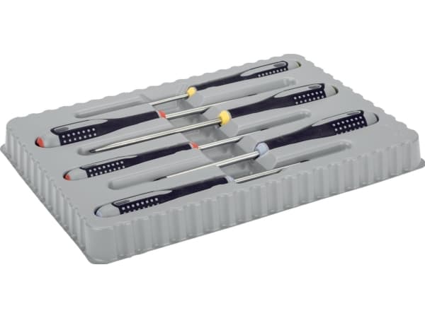 Bahco ERGO™ skruvmejselsats 6 delar - PH1/2; PZ1/2; SL 4,0/5,5