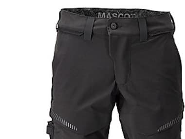 MASCOT® WORKWEAR MASCOT® CUSTOMIZED Shorts, stretch, lättviktsmodell 22149-605 svart 29C48