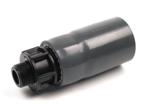 Avslutningsnippel 40mm x 1 - för 63mm inloppsböjning