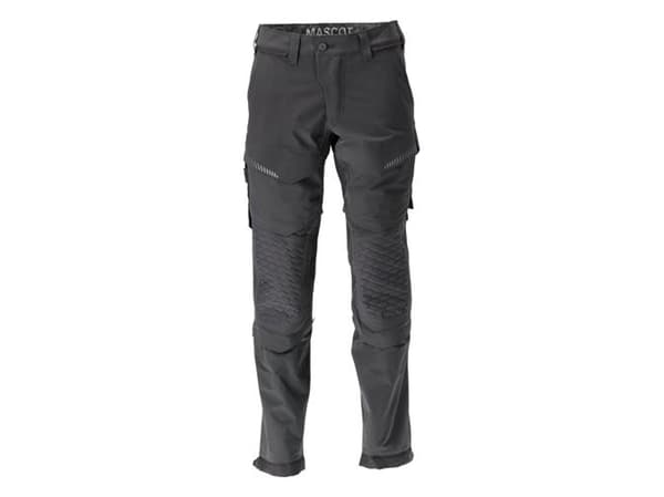 MASCOT® WORKWEAR MASCOT® CUSTOMIZED Byxor med knäfickor modell 22279-605, färg svart 82C51