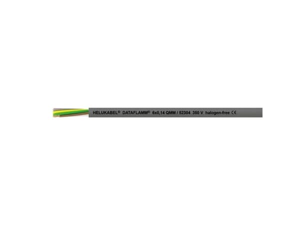Helukabel 52317-500 Datakabel 2 x 0.25 mm² Grå 500 m