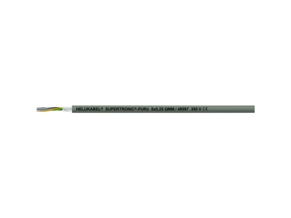 Helukabel 49607-500 Slæbekædekabel S-TRONIC-PURö 4 x 0.34 mm² Grå 500 m