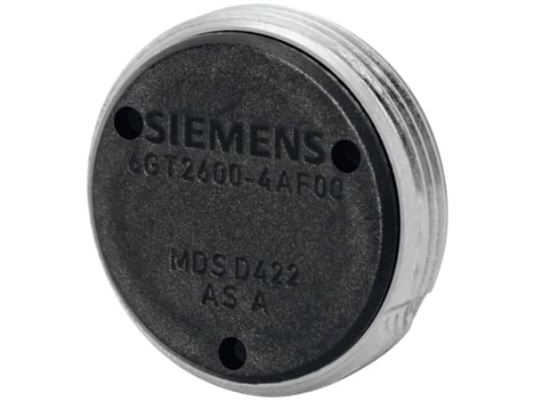 Siemens Indus.Sector Ruuvitransponderi 6GT2600-4AF00 Sähköisen lisävarusteen tyyppi muu, Mekaanisen lisävarusteen tyyppi Avain, Dokumentaation tyyppi