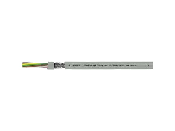 Helukabel 20030-500 Datakabel LiYCY 3 x 0.25 mm² Grå 500 m