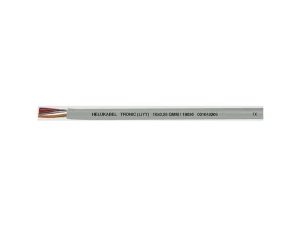 Helukabel 18001-1000 Datakabel LiYY 2 x 0.14 mm² Grå 1000 m