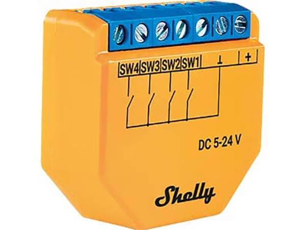 Shelly Plus I4 DC