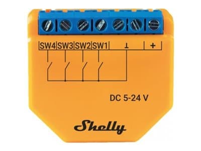 Shelly Plus I4 DC