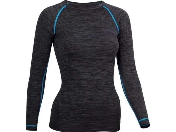 Thermo T-shirt AVENTO 0771 38 Svart/Aqua