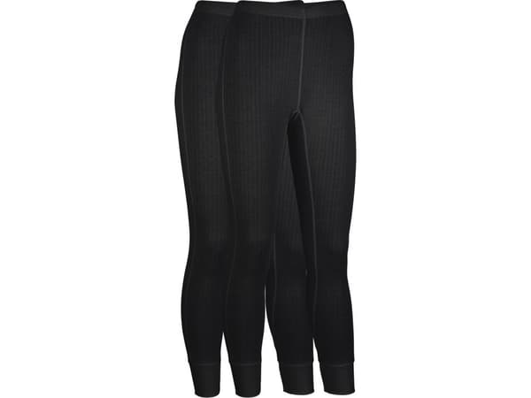 Lämpöhousut moto AVENTO 0709 38 musta 2-pack 2-pack
