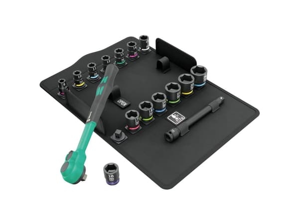 Wera 05005530001, 15 stykker, Sort, Grønn, Grønn, 1,81 kg