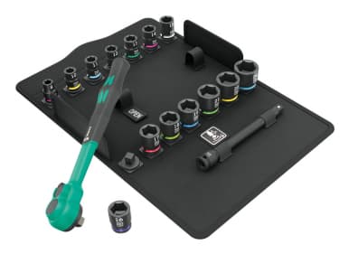 Wera 05005530001, 15 stykker, Sort, Grønn, Grønn, 1,81 kg