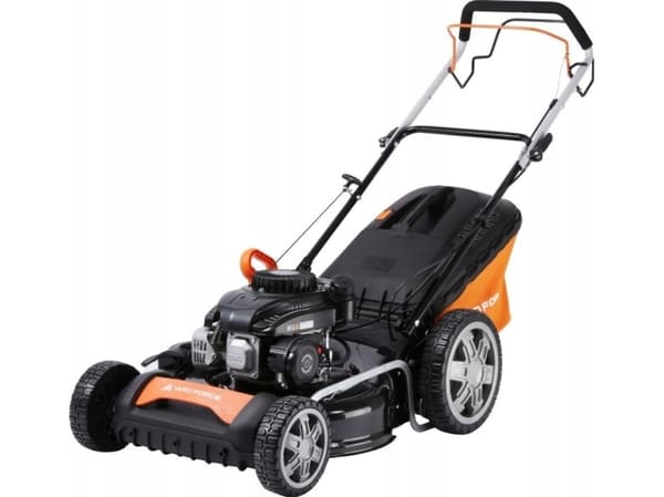 bensindriven gräsklippare, 53 cm, operatör, startmotor