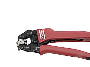 Elpress självjusterande tång - T/kvadratpressning av terminalrör 0.14-16mm2 &amp; Twin terminalrör