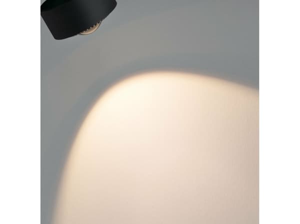 Paulmann 96771, Skena för spotlight, 1 lampor, LED, 8 W, 6500 K, Svart