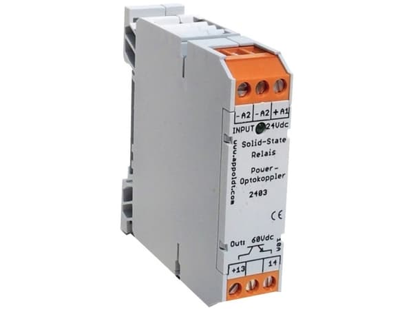 Appoldt POK 100V/10A Halvledarrelä Nominell spänning: 24 V/DC Brytström (max.): 10 A 1 st