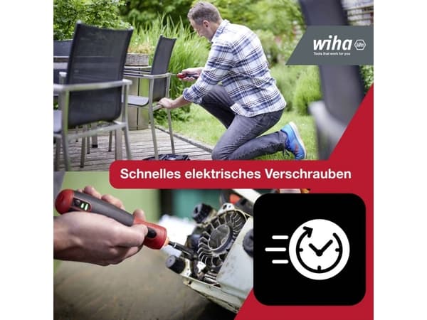 Wiha speedE® PocketDrive 45791 Sladdlös skruvdragare 3,7 V litium inkl. batteri