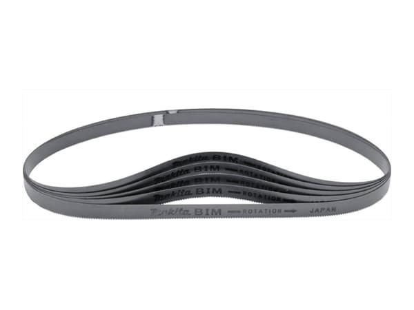 Makita - Bandsågsblad - för plast, rostfritt stål, icke-järnhaltig metall, gjutjärn, mild steel, cast steel - 5 delar - längd: 835mm - bredd: 13 mm