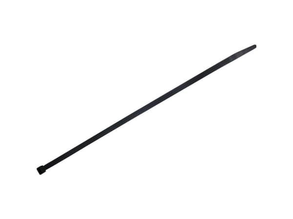 TRU COMPONENTS TC-11919728 TC-BT-400-7.6-UVB Buntband 400 mm 7.6 mm Svart UV-stabiliserad 100 st.
