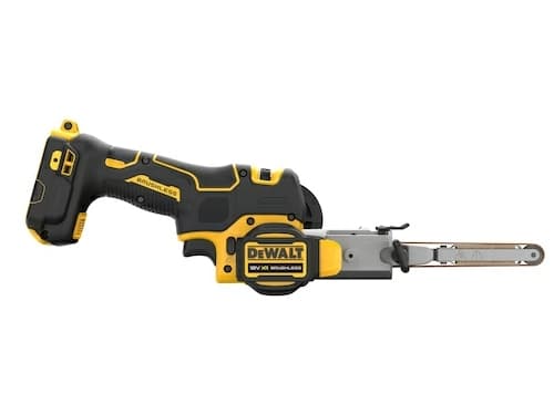 DeWALT DCM200NT-XJ, Bandslipmaskin, Svart, Gul, Borstlös, 579 m/min, 1700 m/min, Batteri