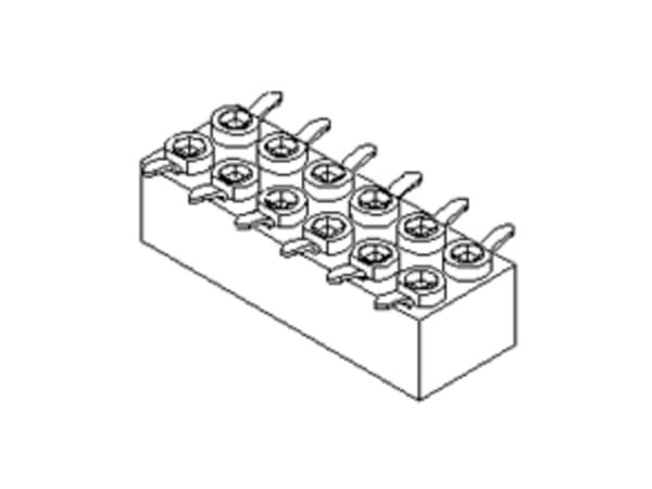 Molex Tilslutningskabinet-printplade Samlet antal poler 12 Rastermål: 2.00 mm 872631223 1 stk Tube