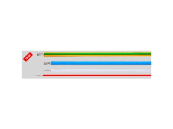 Helukabel 51336-500 Högtemperaturledare HELUTHERM 145 1 x 2,50 mm² Grön, Gul 500 m