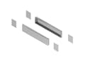 Pikkukuva 1 / 2: Schneider Electric NSYSPSX8100SF, 800 mm, 100 mm, 2,99 kg, 105 mm, 645 mm, 60 mm