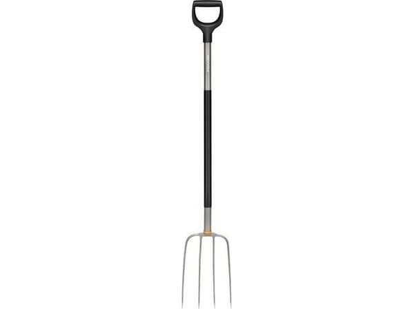 Fiskars Ergonomisk kompostgaffel (runde tinder)