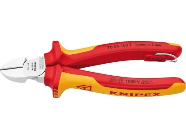 KNIPEX - Diagonalskjæretang - isolert - 160 mm
