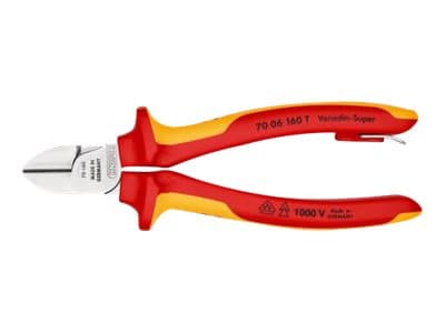 KNIPEX - Diagonalskjæretang - isolert - 160 mm