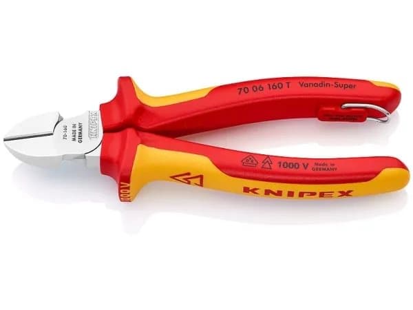 KNIPEX - Diagonalskjæretang - isolert - 160 mm