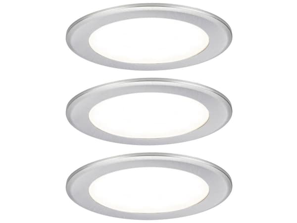 Paulmann LED-kaappivalaisin LED (RGB) 2,5 W Lämmin valkoinen Rauta (harjattu)