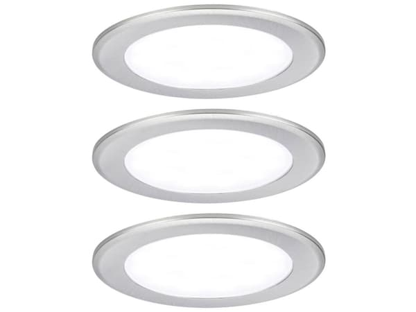 Paulmann LED-kaappivalaisin LED (RGB) 2,5 W neutraali valkoinen Rauta (harjattu)