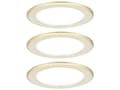 Miniatyrbilde 1 av 2: Paulmann LED-skabslampe LED (RGB) 2.5 W Neutralhvid Guld (mat)
