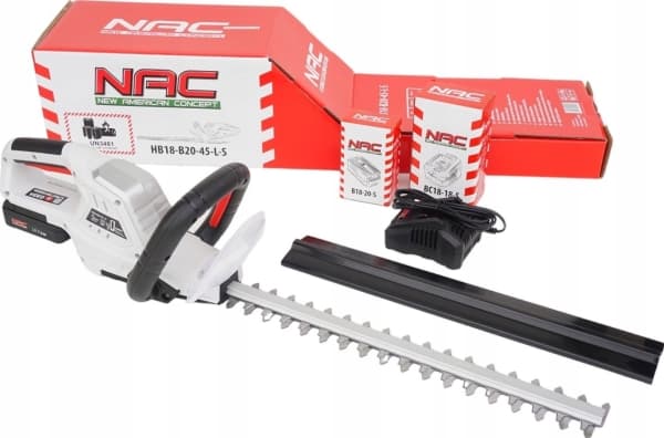 NAC hekksaks AKUM. 18V 1x2,0Ah 40cm