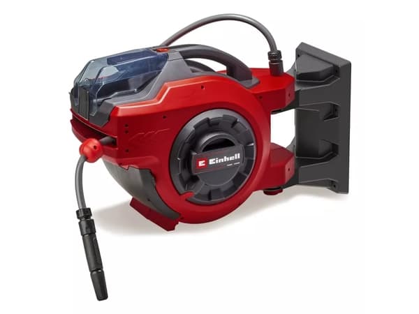 Einhell GE-HR 18/30 Li-Solo, Väggmonterad rulle, Automatisk, Funktionell, Svart, Röd, Väggmonterad, 30 m - SOLO