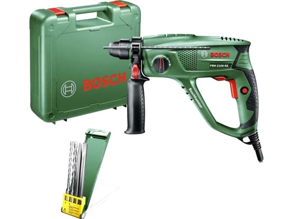 Bosch Home and Garden PBH 2100 RE pyörivä vasara 550 W sis. kotelon (06033A9302)