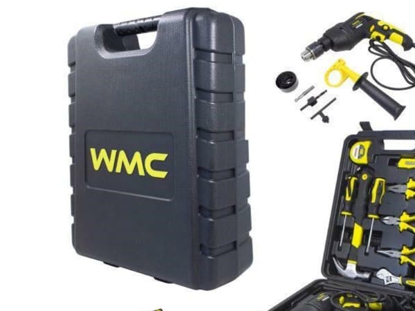 WMC VERKTØY verktøysett 59 stk. MED DRILL /WMC