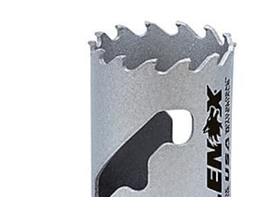 Lenox hålsåg CT 38mm - Hårdmetallspets Snabbslits för trä/stål/gjutjärn etc.