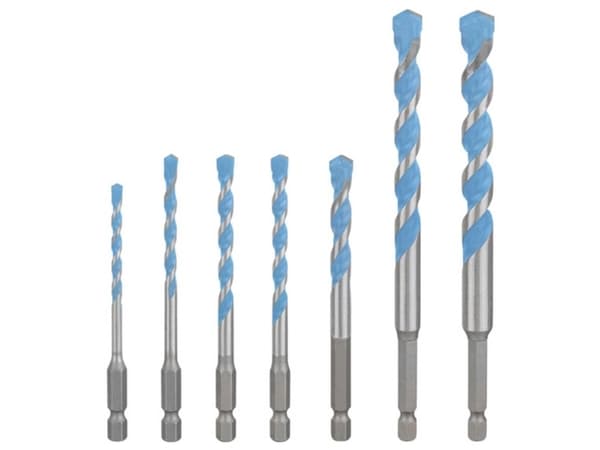 Bosch BORSÆT HEX MULTICONSTRUCT 4-12MM 7 DELER